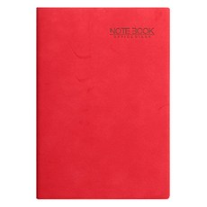 Madakumi 商務辦公高品質筆記本 A5 日記本, 1個, 12 B型小羊皮紅