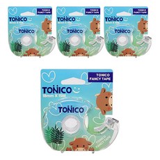 Shin Hung Tonyco 鋼製分配器辦公室花式膠帶半透明牛 18mm x 15m, 4個