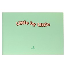 플레플레 리틀바이리틀 4개월 챌린지 다이어리 만년형, 1 민트초코, 1개
