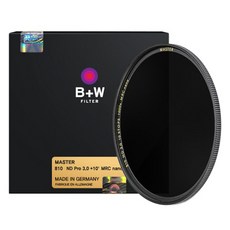 슈나이더크로이츠나흐 B+W ND 1000X Master 77mm 카메라 렌즈 필터, 1개