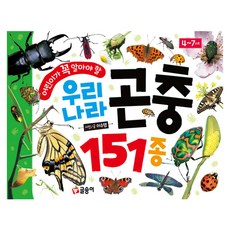 어린이가 꼭 알아야 할 우리나라 곤충 151종, 글송이, 어린이 첫 사전 시리즈-13