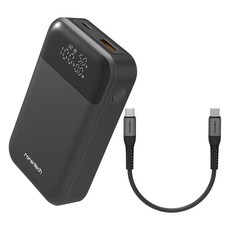 로랜텍 울트라 LCD 디스플레이 PPS 초고속충전 보조배터리 10000mAh + 케이블