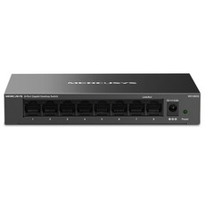 머큐시스 8포트 풀 기가비트 데스크탑 스위치, MS108GS, 1개