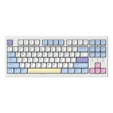한성컴퓨터 TFG Cloud CL 코튼캔디 텐키리스 키보드 40g, 스카이블루 뽀송, 제조사축
