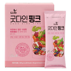 G.Life Gooddine 粉紅加工穀物 10p, 1個, 300g
