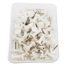 마다꾸미 압정 화이트, 1개, 50개입 1개, 50개입