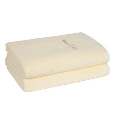 기라로쉬 프리미엄 010 호텔 바스타올 550g 30수 면사, 연노랑, 2개
