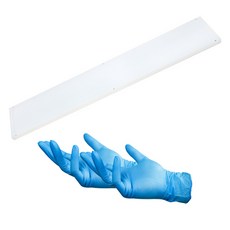 데이온 LED 에코 직하 엣지 직부타입 플리커프리 조명 50W 1290 x 230 mm 50W + 니트럴 장갑 2p 세트, 주광색(조명) 주광색(조명)