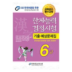 2025 한자능력검정시험 기출예상문제집 6급, 한국어문교육연구원