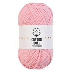 니뜨 코튼돌 뜨개실 50g, 1개, 11베이비핑크 11 베이비핑크, 1개