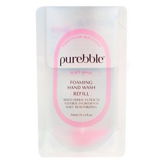 퓨어블 프리미엄 포밍 핸드워시 부드러운 핑크 리필, 베리향, 1개, 300ml