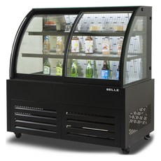 BELLE 프리미엄 쇼케이스 라운드 앞문형 블랙 방문설치, JRF-1200B JRF-1200B