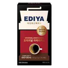 이디야 아메리카노 오리지널, 1g, 130개입, 1개