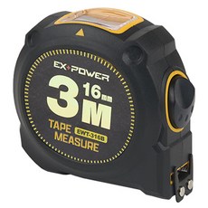 EX-POWER 自動鎖定捲尺，雙面型 3m x 16mm EWT-316B, 1個