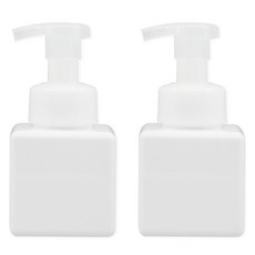 뉴앤룩 리필 용기 디스펜서 거품형 250ml, 화이트, 2개