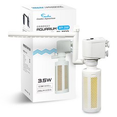 칸후아쿠아리움 퓨어 측면여과기 MY-350, 1개, 3.5W