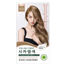 제니하우스코스메틱 프리미엄 헤어컬러 염모제, 1세트