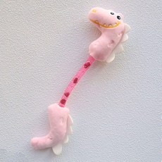 캣츠드림 고양이 노즈워크 마따따비 파스텔 공룡인형 장난감 00033, 핑크, 1개