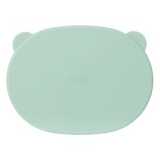 에디슨 유아용 스스로 실리콘 흡착 식판 뚜껑, 민트, 1개