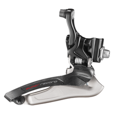 SUPER RECORD Campagnolo 機械式盤式 12 速前變速器, 黑色, 1個