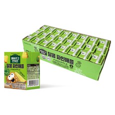 신세계푸드 올바르고 반듯한 달콤 파인애플주스, 120ml, 24개