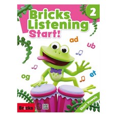 Bricks Listening Start!Student Book + Workbook + E.CODE Content Group Anne Miranda 2, 초등 1-1