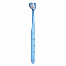 엠디비 3D 혀클리너 겸용 유아 칫솔, 블루, 1개, 1개입