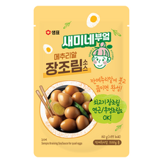 새미네부엌 메추리알 장조림소스, 160g, 1개