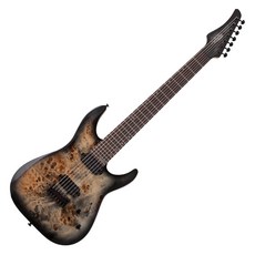 Schacter C-7 PRO 7 弦電吉他, SGR-C-7PRO-CB, 1個, 木炭爆裂