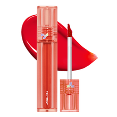 TONYMOLY 完美耀眼唇釉 02 Tomato Shocking, 1支