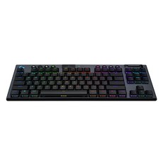 로지텍 G G915 X TKL LIGHTSPEED 키보드, 블랙, 920-012762, 청축