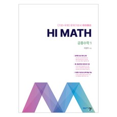 2024 Hi Math, 공통수학1, 전학년 수학, 고등 1학년~2학년