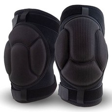 Earlyports 緩衝防震護膝 滑雪板滑雪護具 2p, 黑色, 1個