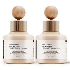디어쿠페아 차량용 디퓨저 80ml, 2개, 모겐