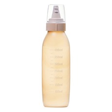 cimelax 一次性液體粉末 捲曲 3 級噴嘴 調味醬容器 橙色, 1個, 500ml