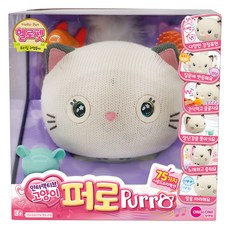 Hello Pet 一&一互動貓毛茸茸, 19cm, 1個, 混色