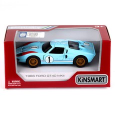 킨스마트 포드 GT40 MK2 헤리티지 에디션 다이캐스트카 KT5427F, 블루