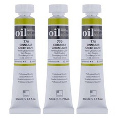 ShinHanart 專家油畫管間隙硃砂綠光3p, 50ml, 1 種顏色