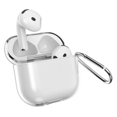 GoodValue Clean Fit AirPods TPU 透明保護殼 AirPods 第四代, 單品, 1個, 透明