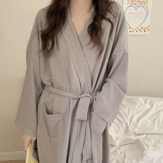 피어니스트 여성용 모닝 홈웨어 목욕 가운