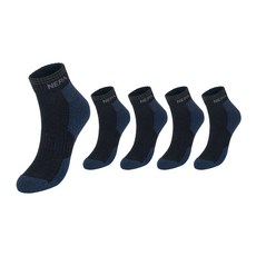 NEPA 男士冒險坐墊登山單襪 5 英尺套裝 NPCABSXL, 1組, 黑色（NPCABSXL-BK5)