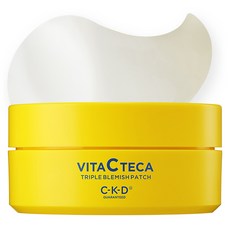 C-K-D GUARANTEED Vita C Teca亮白三重淡斑局部面膜, 1罐, 60入