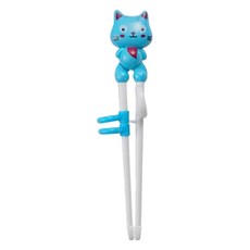 조니프리 해피캣 교정젓가락, 블루, 1개