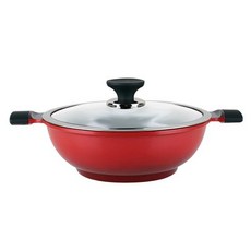 Lacena 電磁爐適用楓樹陶瓷鍋 大型炒鍋, 1個, 詳見商品包裝或請洽境外廠商