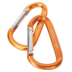 WORKPRO 登山扣 8cm WP389007, 2個