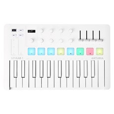 ARTURIA Minilab 3中型控制器主鍵盤 AT-MD-0026, MiniLab 3 高山白色(限量版), 高山白, 1個