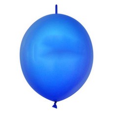 PartyClub 스탠다드 링커룬 풍선 15cm, 블루, 100개