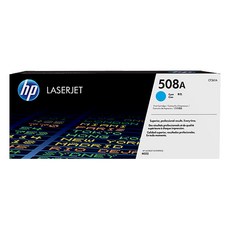 HP 정품 토너 CF361A No.508a, 시안, 1개