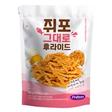 프리본 쥐포 그대로 후라이드, 1개, 50g