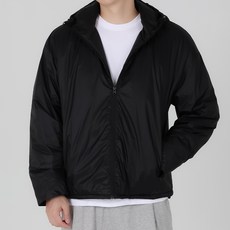 男款連帽輕量防風科技羽絨外套 024FW1-DM022